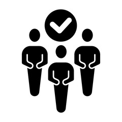 population concept line icon. Simple element illustration. population concept outline symbol design.
