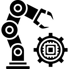 Robotic Arm Icon
