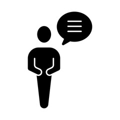 Fototapeta premium person concept line icon. Simple element illustration. person concept outline symbol design.