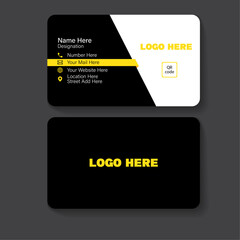 Modern creative business card design