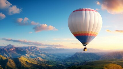Obraz premium hot air balloon in the sky