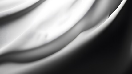 Fototapeta premium Abstract black and white gradient background. Perfect for modern banner, poster, or cover designs, the scene emphasizes minimalistic elegance with a luxurious and refined feel. Ideal for fashion