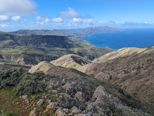 view from the mountain
