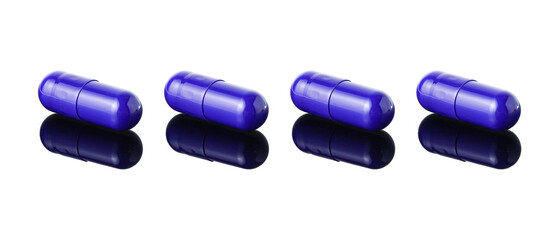 Medicinal capsule 3d, supplement isolated on with background