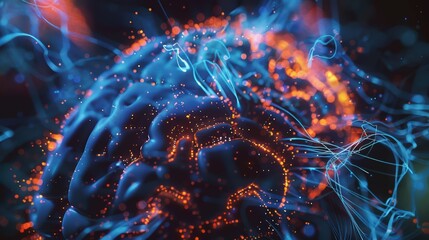 The brain's processing image is like the brain of a computer.