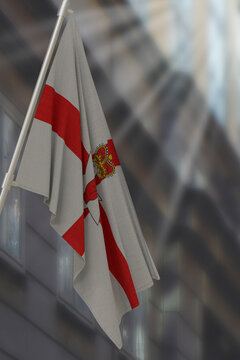 Northern Ireland national flag. Render 3D.