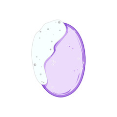 virus soap antibacterial cartoon. clean wash, lather foam, skin care virus soap antibacterial sign. isolated symbol vector illustration