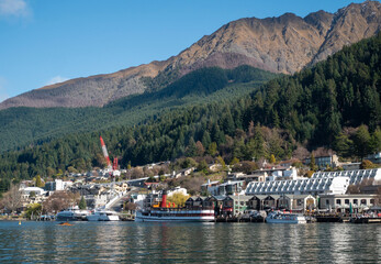 Scenic Queenstown in New Zealand