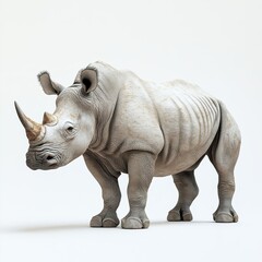 Obraz premium Animal, on white background