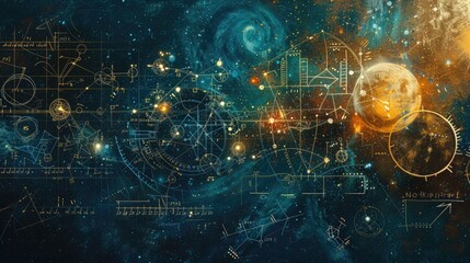 Cosmic Geometry: A Celestial Blueprint