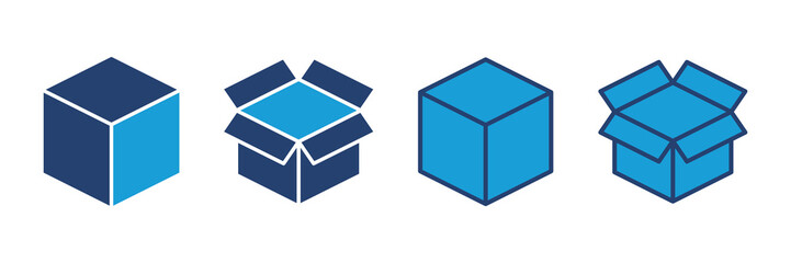 Box icon vector. box vector icon, package, parcel