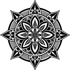 Byzantine ornament Vector illustration  