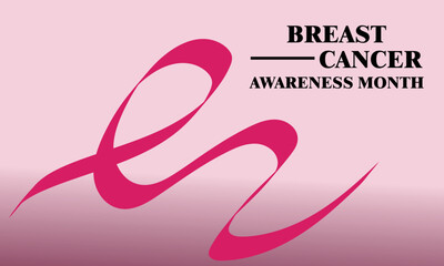 Breast cancer awareness pink ribbon  Illustration ribbon, aids health day campaign .