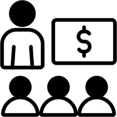 Financial Coaching Icon