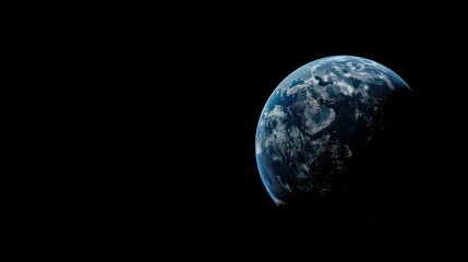 Earth From Space: A Blue Marble in the Void