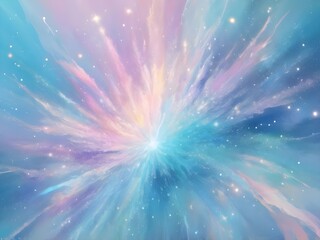Fototapeta premium abstract pastel Glitter picture blue shiny beautiful light