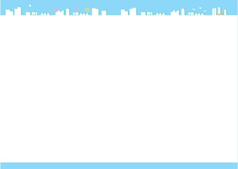 タイトル	街並み背景