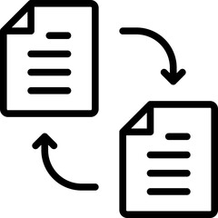 transfer file icon