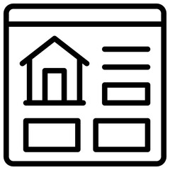 property website icon