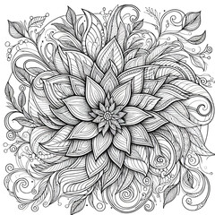 Mandala Coloring page 