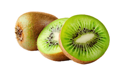 Fototapeta premium Kiwi on transparent background