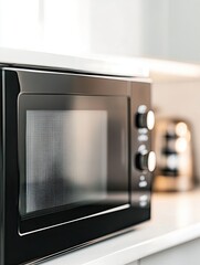 Obraz premium Microwave Oven isolated on white background AI Generated