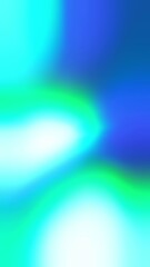 Green, cyan and blue colors spectrum blurred gradient animation. Soft abstract background