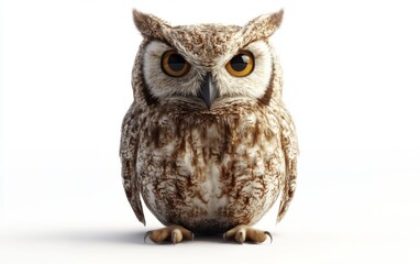 Naklejka premium owl