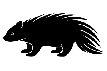 porcupine animal ,porcupine silhouette,porcopine icon