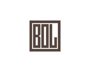 BOL logo design vector template. BOL
