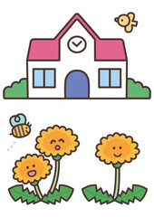たんぽぽと学校