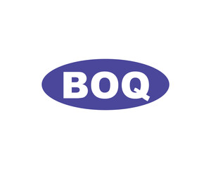 BOQ logo design vector template. BOQ