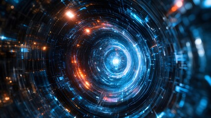 Obraz premium 80. The concept of the Higgs boson field affecting particle mass
