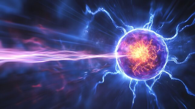 92. An illustration of the Lorentz force acting on a charged particle