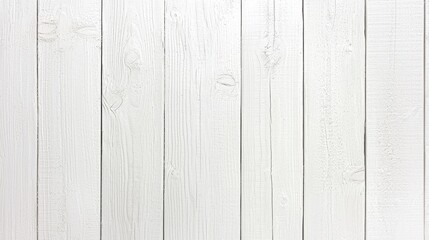 Naklejka premium White Wooden Plank Background Texture