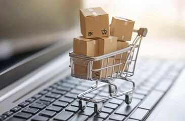 Online Shopping Cart with Packages