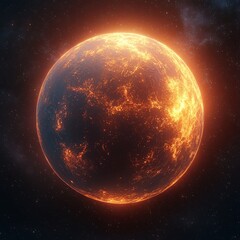 Burning Planet