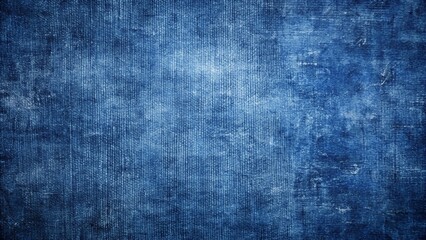 Indigo abstract grunge texture with dark textile details