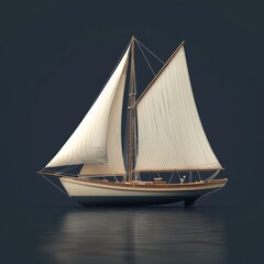 Obraz premium Sailboat on Water