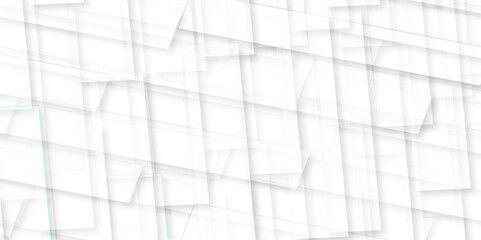 Abstract white colour squer pattern on white background.