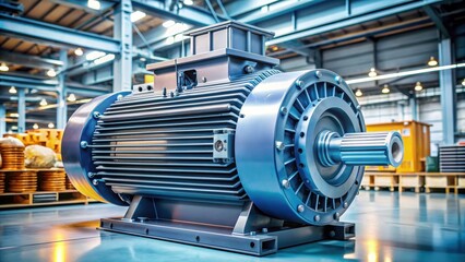 Fototapeta premium A detailed stock photo of a modern electric machine, technology, innovation, machinery, industrial, equipment