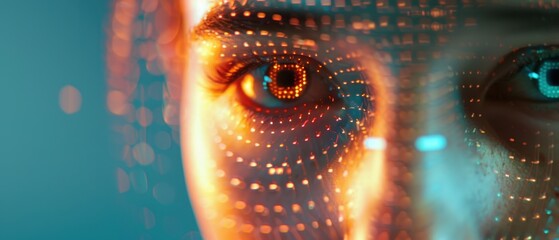 AI Video Manipulation, Advanced deepfake technology showcasing face editing, exploring machine learning's impact on digital identity and the potential for deceptive image alterations