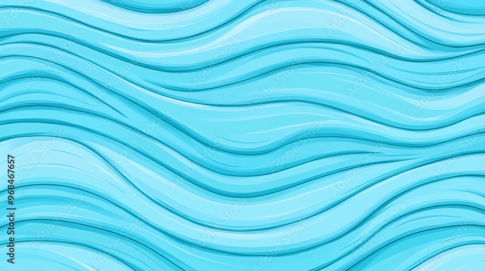 Poster bright blue gradation banner background with random lines in an abstract memphis style. perfect for 
