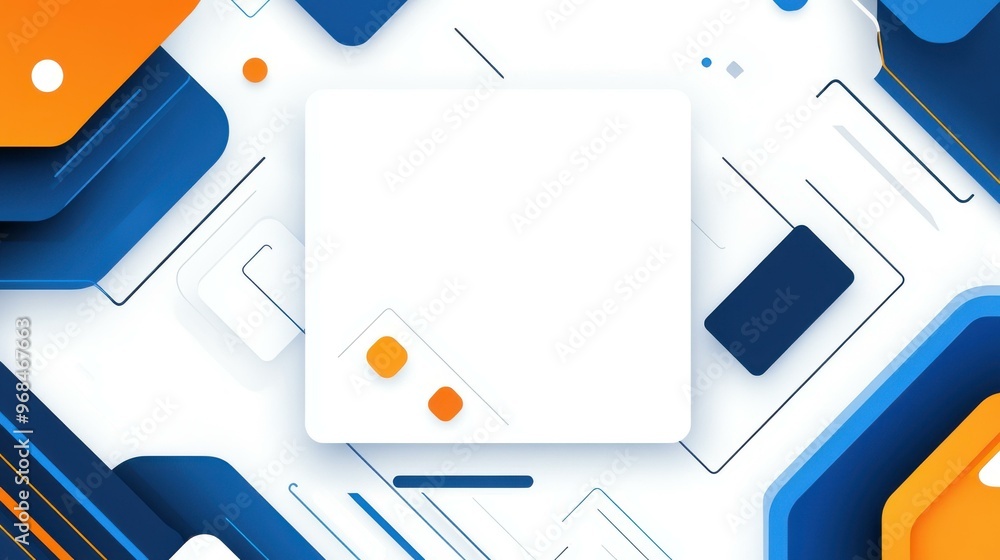 Poster explore a sleek abstract web banner template with a modern twist perfect for futuristic design proje