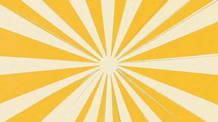 Bright yellow bursts radiate a fun, retro vibe, perfect for summer designs and adding warmth to any project.