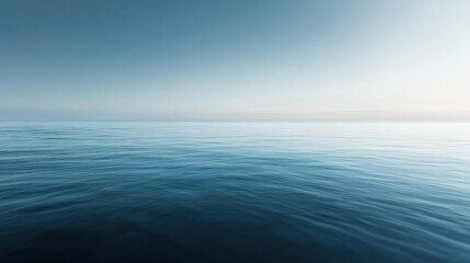 Obraz premium Tranquil Ocean Horizon