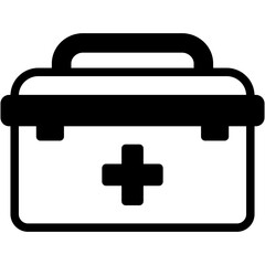 Fototapeta premium Medical Bag Icon