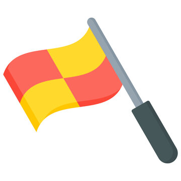 Referee Flag Icon
