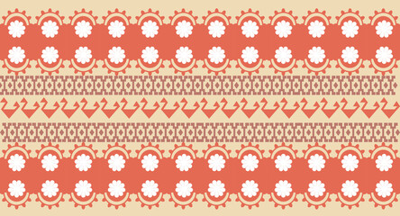 Ikat Pattern Ethnic