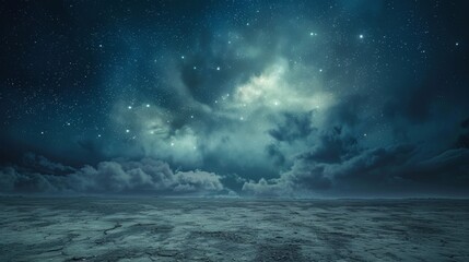 dark sky with black clouds
